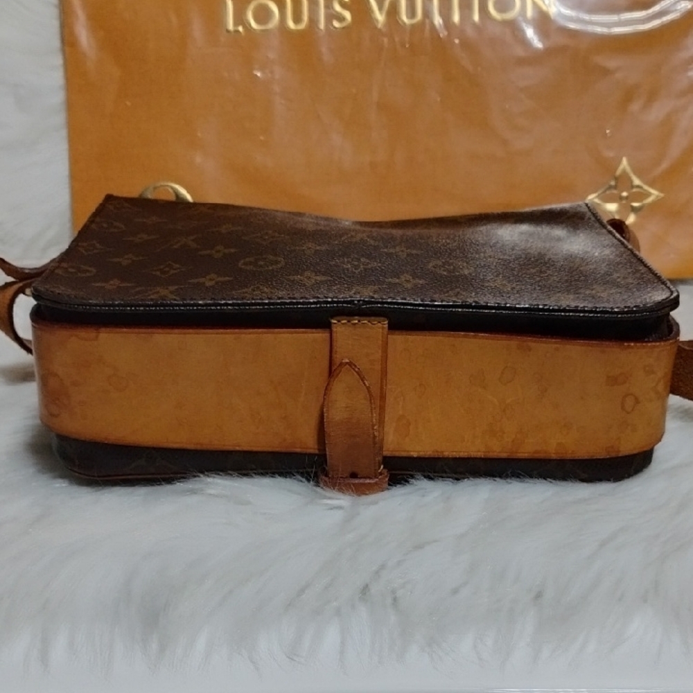 (#9) SALE! Louis Vuitton Brown Monogram Cartouchiere GM Crossbody Bag/DB - Picture 7 of 16